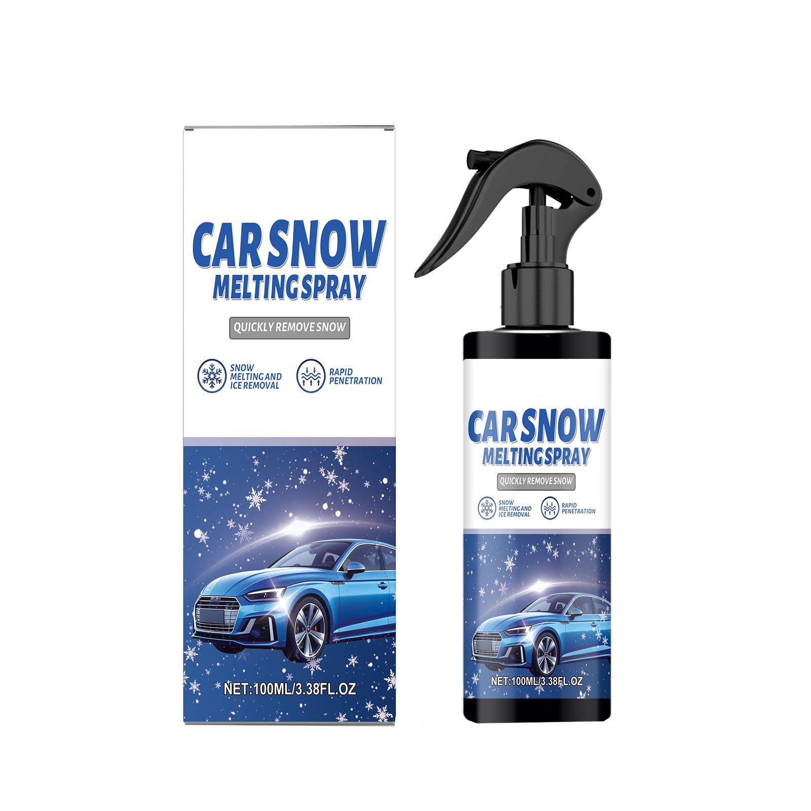 

Snow Melting And -icing Agent, Special -icing And Snow Melting Spray For Car Rearview Mirrors, Quick And Portable.100ml One Size