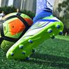 Football Boots Men's High Top Professional Training Football Shoes Long Spike Sports Football Shoes 36-45