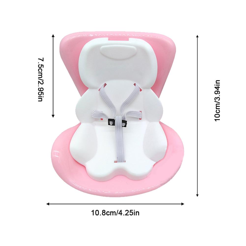 Pro LABUBU Výstup vzduchu Bezpečnostní sedačka Do auta Montovaná Makronka Panenka Aromaterapeutický klip Kreslená hračka Panenka Auto Roztomilá ozdoba