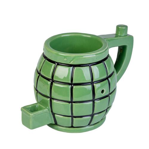 Wake & Bake Novelty Coffee Mug (Grenade)