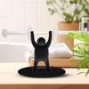 Counter Paper Towel Holder Horizontal Tissue Roll Storage Weight Lifting Men Decorative Paper Towel Holder For School Trips