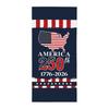 1 America 250Th Beach Towel Single Sided 2D Print Quick Dry Microfiber Beach Towel Pool Beach Swim Patriotic Commemorative Gift