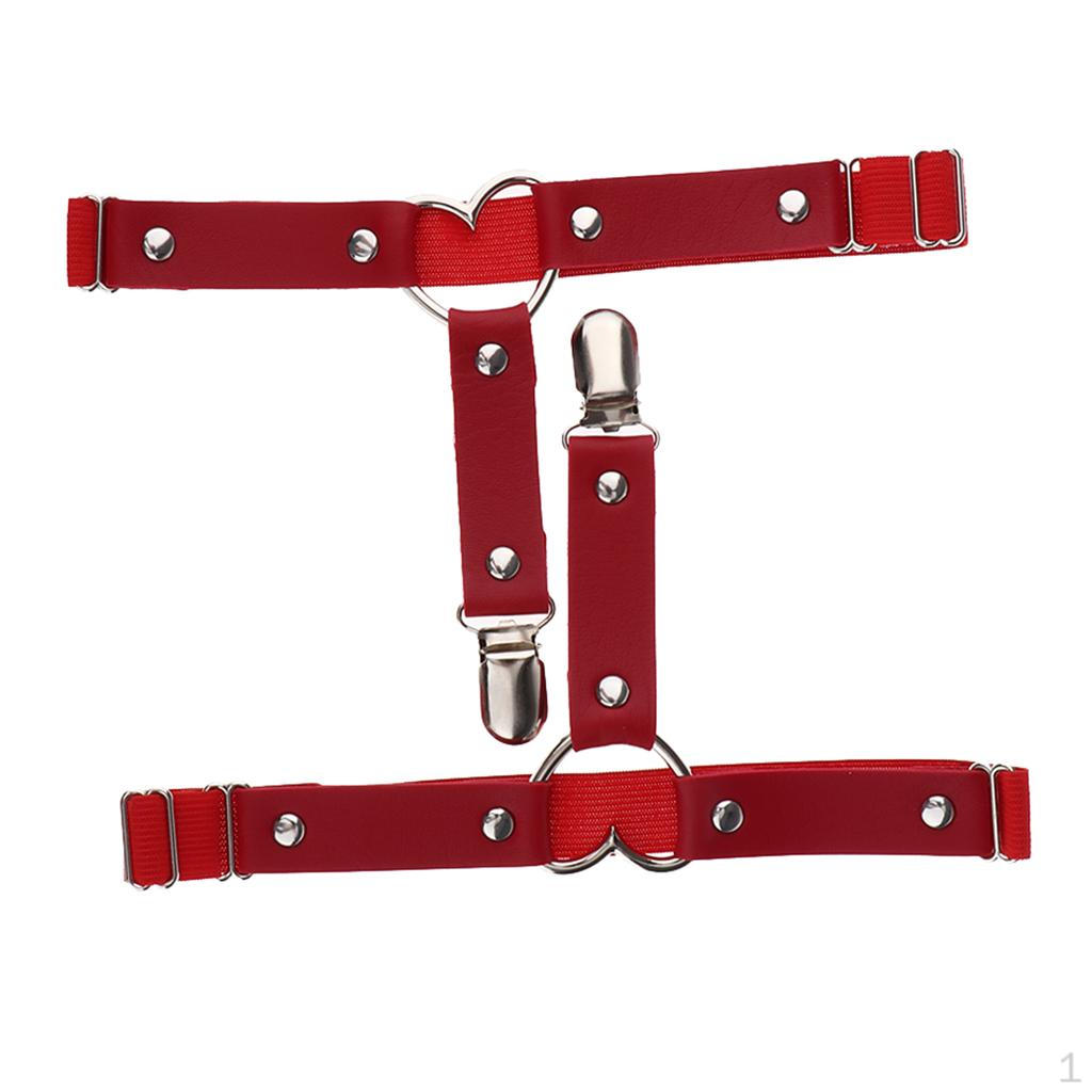Jartiere Decorative Curea Reglabilă pentru Picior Suspensori