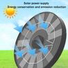 Floating Solar Fountain Bird Bath Solar Water Fountain with Multiple Nozzles Solar Powered Fountain for Garden Yard Pond Pool Outdoor