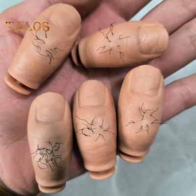 2/3/4/5 Pcs Shoe Charms Croc Clogs Accessory Realistic Big Toe Shape Beach Slippers Decoration Shoe Pins Shoe Buckle DIY Functional Dirt-resistant