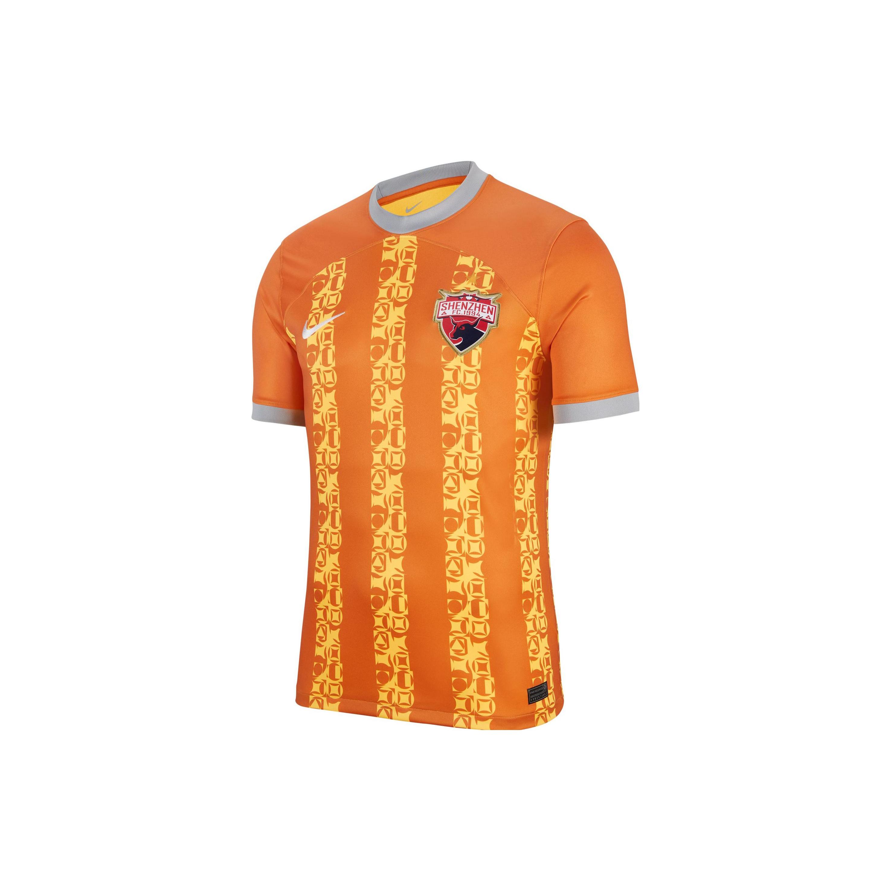 

Nike Soccer Jerseys Men s Alpha Orange Moderate Straight Fit FV3514-806 L