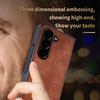 AZNS For Samsung Galaxy Z Fold6 5G Case PU Leather+Hard PC Non-Slip Grip Phone Cover