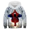 Boys Spring Marvel Hoodie Avengers Spider-Man 3D Print Baby Boy Clothes Breathable Kids Sportswear Hooded