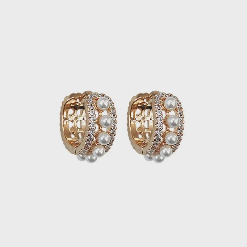 925 Silver Pearl Earrings for Women - Elegant, Trendy Summer Design