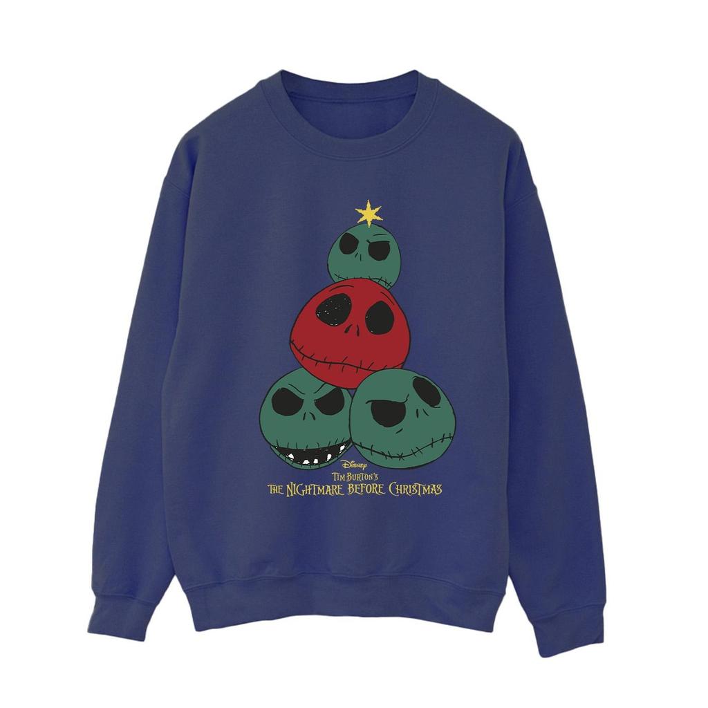 The Nightmare Before Christmas Womens/Ladies Christmas Tree Sweatshirt