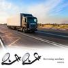 145mm Wypukłe Lusterko Wsteczne Samochodowe Ciężarowe Autobus Turystyczny Kombi Akcesoria Bezpieczeństwo Martwy Punkt Szerokokątne Parkowanie Lusterka Wsteczne