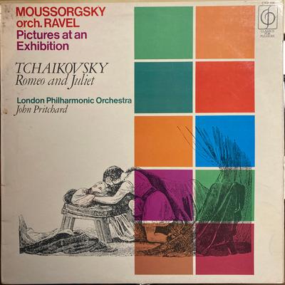 LP Record MODEST MUSSORGSKY ORCH. MAURICE RAV Pictures At An Exhibition Romeo A CFP106 Classics For Pl 1970 UK Classical Used