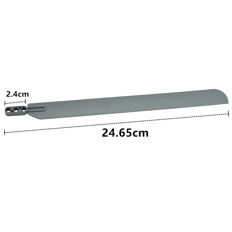 Compatible 99013 Building Blocks Technical Single Blades Propeller With Holes Fit Airplane Ships Assembles Brikcs Kid Toys