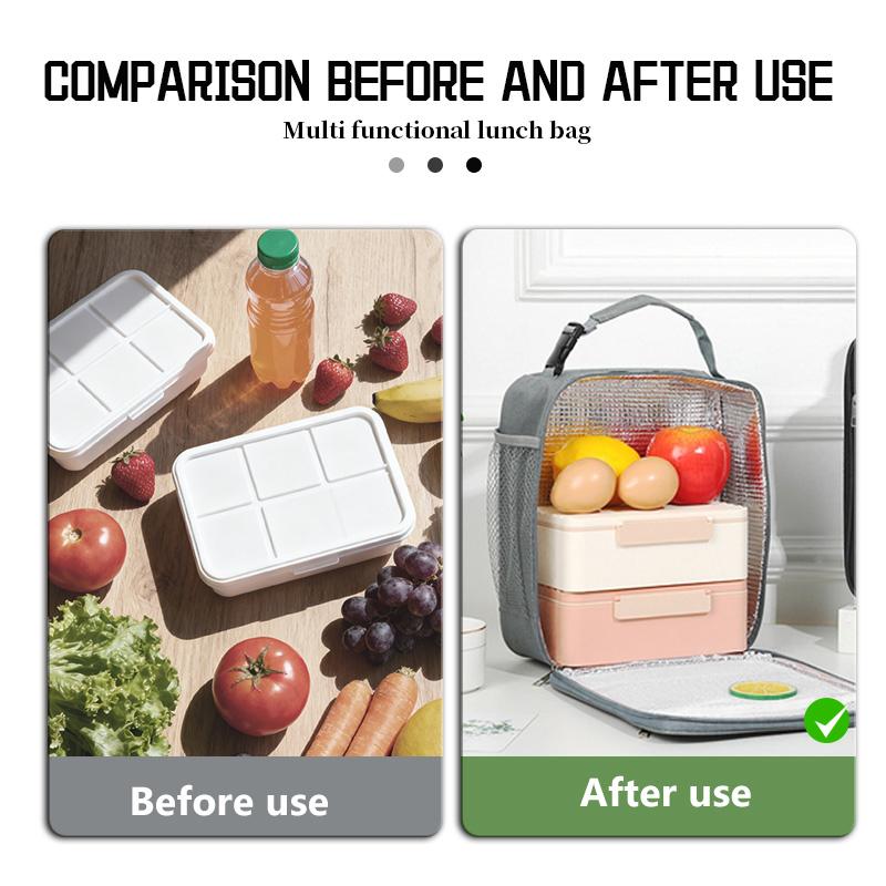 For KIA Car Logo Bento Box Organiser Single Shoulder Lunch Storage Bag Sportage Soul Picanto Stonic Venga Sorento ForteFI2