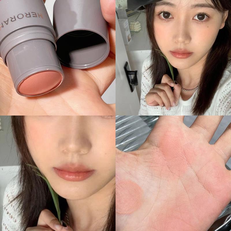 HERORANGE Diffuse Mist Blush Stick - Natural Contour & Plumping Color