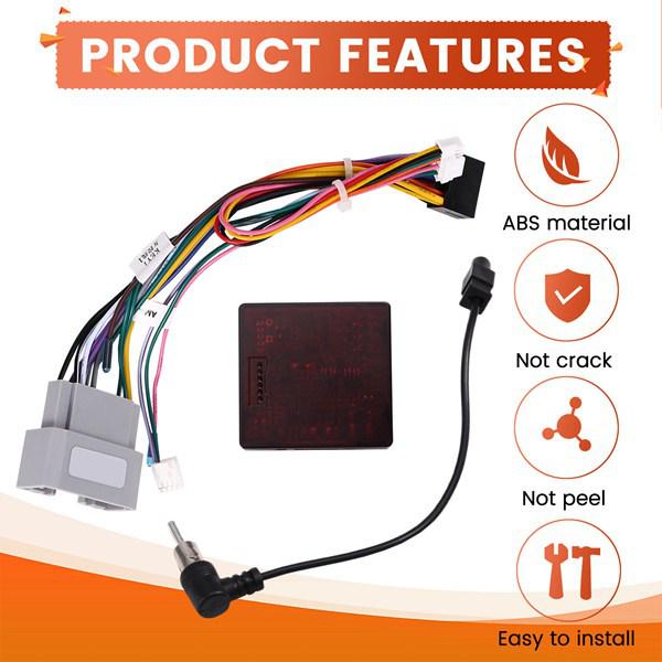 Chrysler Jeep Compass/Wrangler Android Navigation Power Cord Adapter None