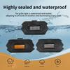 4PCS Grill Led Lights Compatible with 2023-2025 Ford Everest Bright Amber LED Grill Lights Waterproof Front Grill Trim Lamps