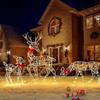 Christmas Reindeer Outdoor Decor Porch Seasonal Decor Holiday Garden Decoration For Homeowners Party Planners Neighborhood Front