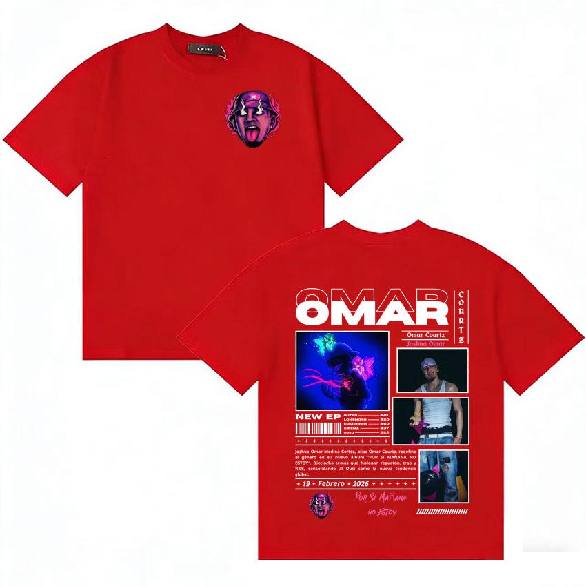 

Omar Courtz Hot Sale Por Si Unisexana No Estoy Album Merch Tshirt Unisexs Women Hip Hop Tshirt Cotton Casual Short Sleeve Tee Shirts S