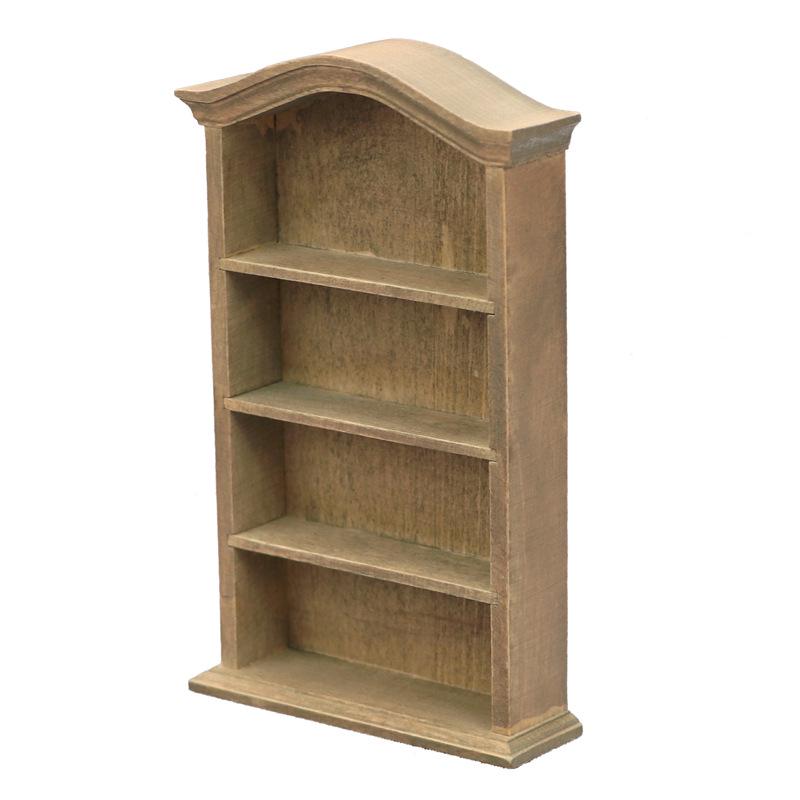 1:12 Dollhouse Miniature Arched Cabinet Vintage Bookcase Furniture Model
