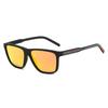 Non-polarized Fashion One-Piece Frame Square Frame Sunscreen Sunglasses Men Women Outdoor Travel Anti Strong Light Eyeglasses