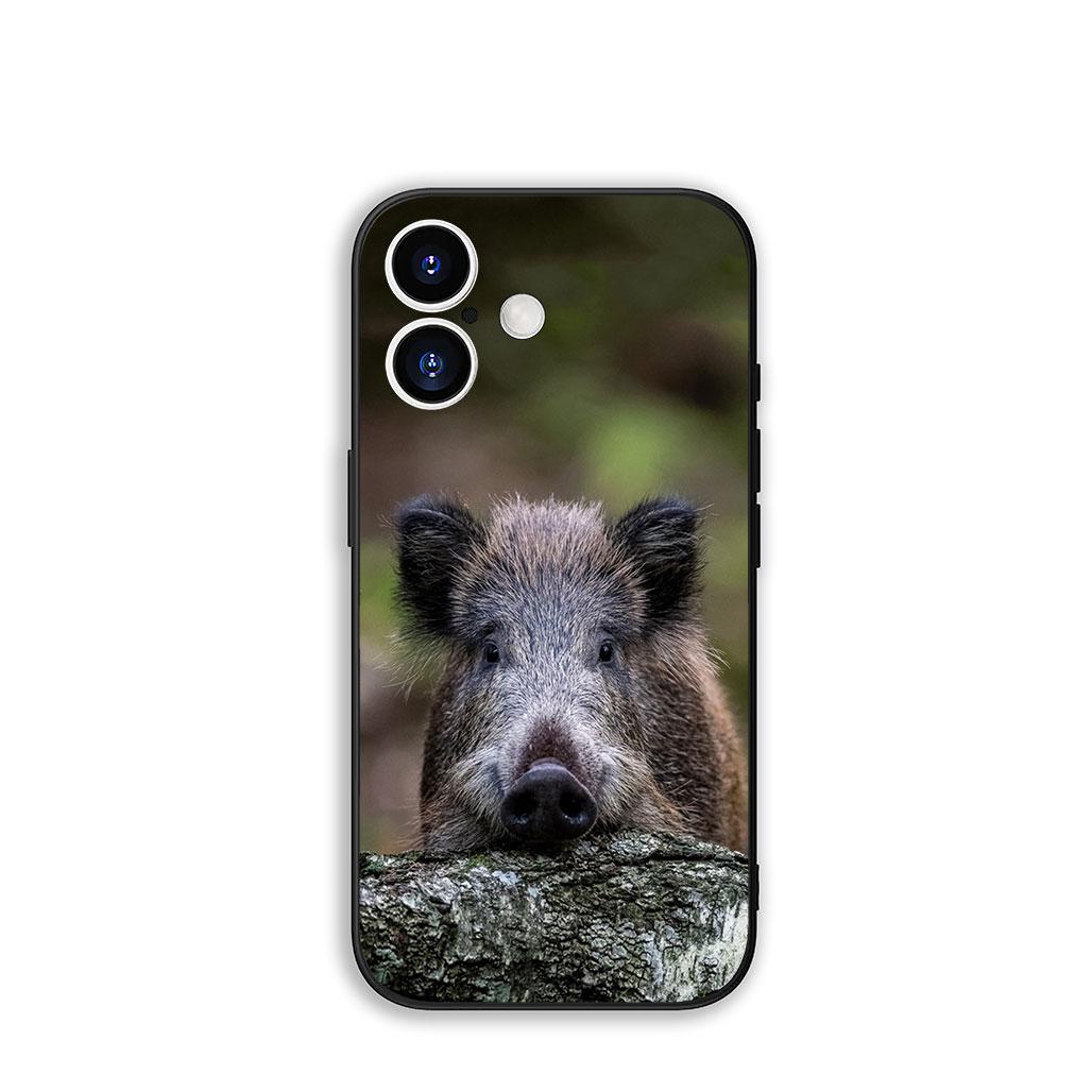 

Cover Pig Animal Wild Boar for Motorola Moto G54 G05 G24 G45 G55 G75 G85 G15 G57 G86 Power Edge 50 30 Ultra Fusion neo Pro Case Motorola Edge 30 Fusion