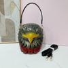 2025 Modieus Ontwerp Unieke 3D Adelaarskop Dames Handtassen Hoge Kwaliteit Halloween Tas Grappige Vorm Crossbody Schoudertas