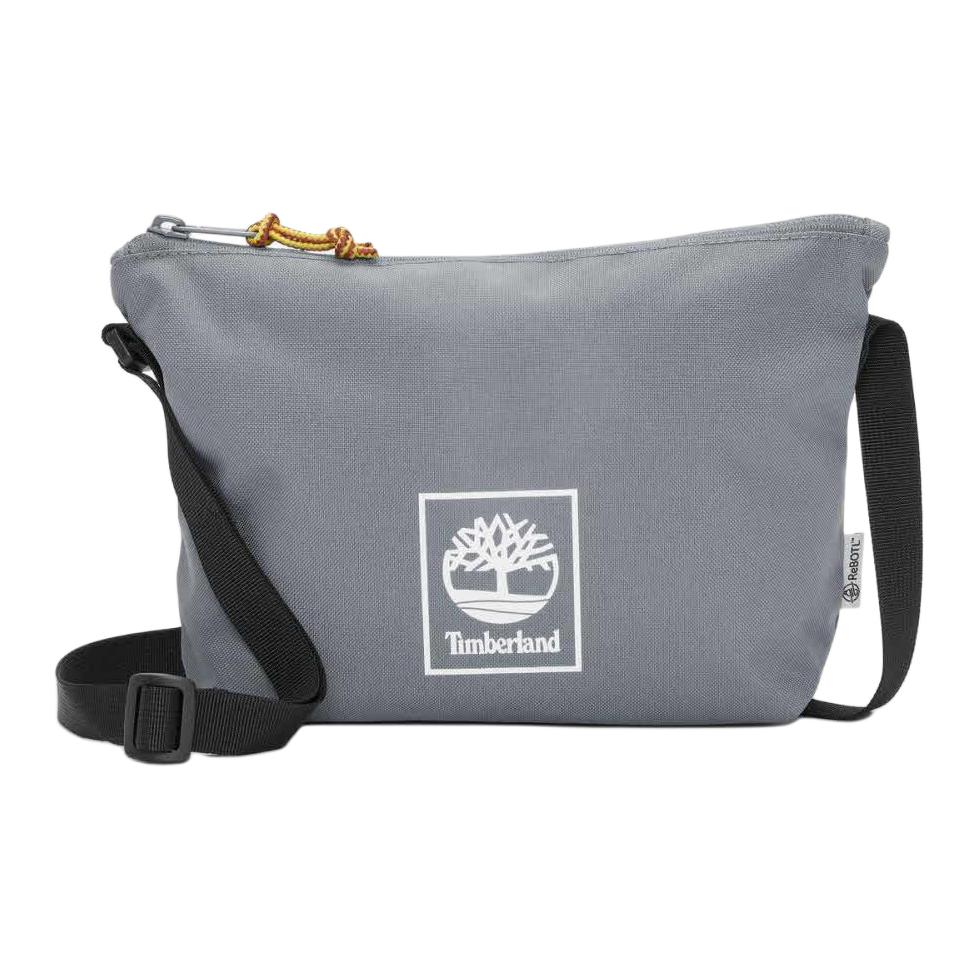 

Timberland Thayer Printed Knot Zipper Crossbody Bag Recycled Polyester Women bags Gray TB0A5W2F0731 Gray