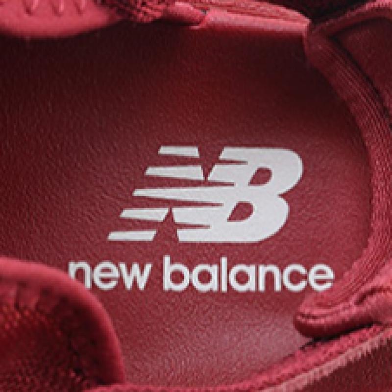 New Balance Crv Sandals Burgundy