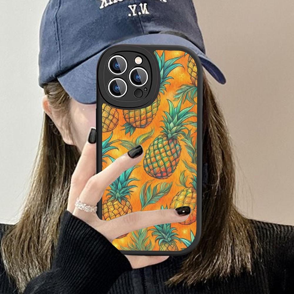 

Pineapple Fruit Phone Case Hard Leather For iPhone 14 13 12 Mini 11 14 Pro Max Xs X Xr 7 8 Plus Fundas iPhone 14pro