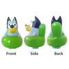 Bluey And Bingo Toys 3 Pcs/Set Anime Cartoon Figures Children Baby Bathing And Playing With Water Recreation Squirt Toy