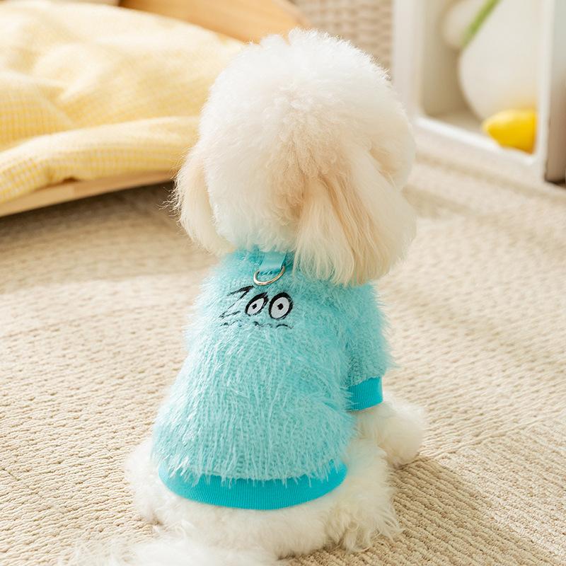 Pet bipeg winter teddy than bear Pomeranian Yorkshire Schnauzer VIP cat warm puppy dog clothes