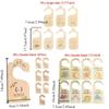 7/8Pcs Cartoon Infant Wardrobe Divider Label Assortment Nursery Clothes Organizers  Baby Clothes