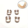 [4pcs Autoclavable Dental Clips] 4pcs Autoclavable Dental Dam Clips | Resin Barrier Clamps for Molar Teeth, Durable Plastic Design, Heat Sterilizable