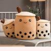 Ultimo 25~70cm Panda Bubble Tea Peluche Ripieno Frutta Bottiglia Bevanda Fragola Ananas Tazza Tè al Latte Cuscino Cuscino Giocattoli per Bambini