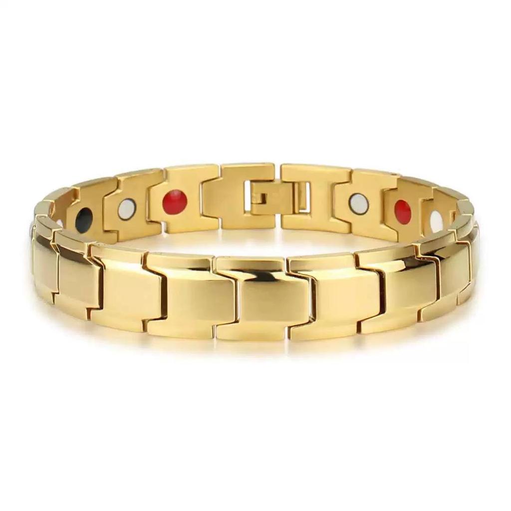 Wish Fashion Men's European & American Magnetic Couple Bracelet - Detachable Jewelry