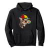 Silly Cat With Lollipop Meme Hoodie Men Women Pullover Streetwear Soft Casual Sweatshirt Tops 0926-2