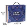 24Pcs Empty Christmas Advent Calendar Boxes 24 Days Countdown To Xmas Mystery Gift Packaging Boxes Christmas Calendar Boxes