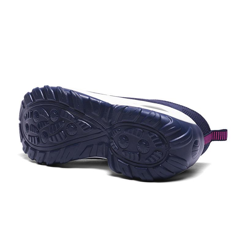 Women Air-cushion Casual Sneakers Breathable Knitted Dancing Shoes Fashion Platform Shoes Running Jogging Sports Shoes
