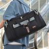 Large Capacity Foldable Hand-held Bag Portable Travel Bag Oxford Crossbody Bag Waterproof Outdoor Bag Gym Exercise Hand-held Bag
