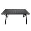 Portable Adjustable Height Aluminum Camping Roll-up Table