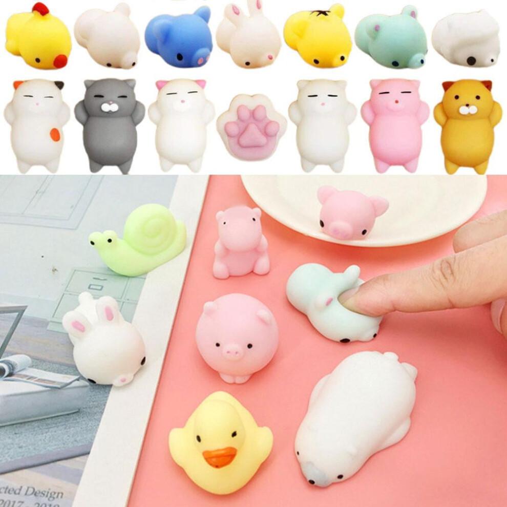 RYGRZJ Squeeze Toy Super Cute Little Bun Pinching Music Decompression Toy