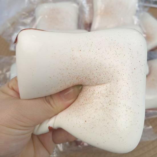 Creamy Toast Squeeze Toy Soft Slow-Rising Realistic Bread Fidget for Stress Relief Decompression Gadget for Kids Adults