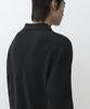 MUSINSA STANDARD [Victoria Wool] Slit Neck Collared Knit [Black]
