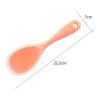 Silicone Rice Spoon Solid Color Non-stick Meal Pot Pan Scoop Kitchen Utensils