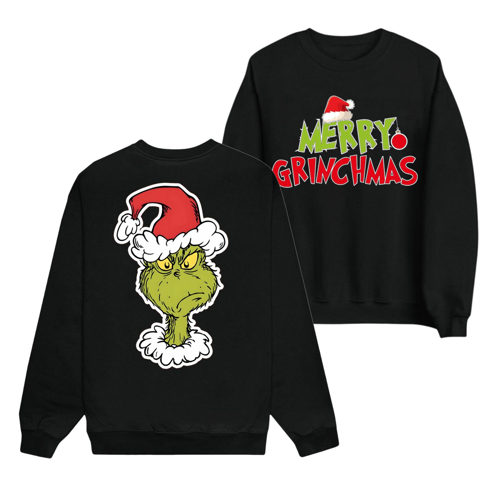 

Жіночий модний повсякденний світшот з принтом, з довгим рукавом і круглим вирізом S