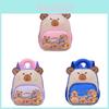 Childrens Backpack Cartoon Capybara Kids School Bag For Preschool And Toddler Use