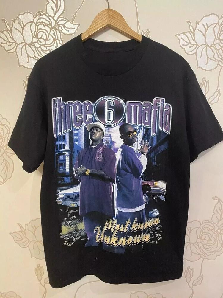 Three 6 Mafia Tshirt Three 6 Mafia Must Known T shirt All Size S to 5XL KK153 M
