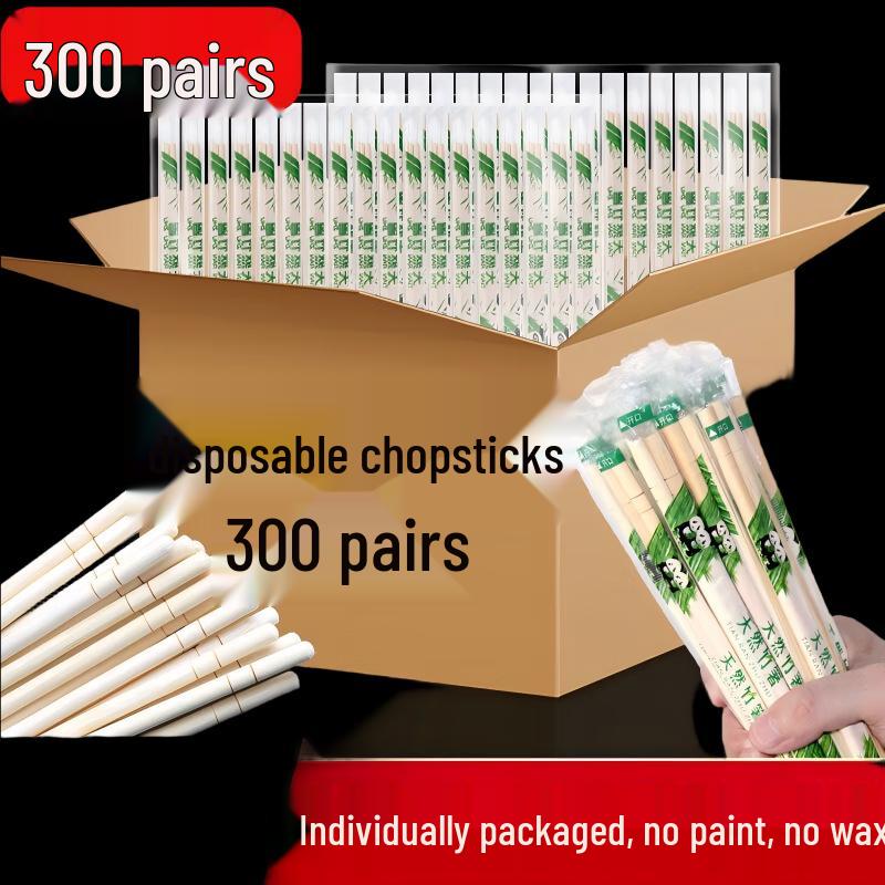 Tongyang Disposable Wooden Chopsticks Set