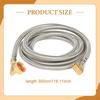 Dish Hose with 3/8" Male Elbow And 3/4" FHT Fittings. Reliable, Easy